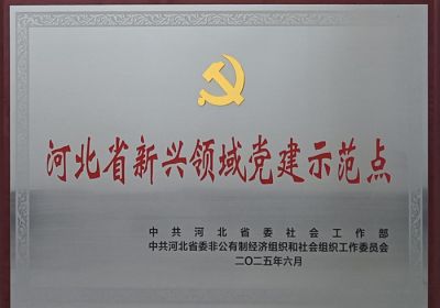 天成藥業(yè)總支部委員會被評為“河北省新興領域黨建示范點”